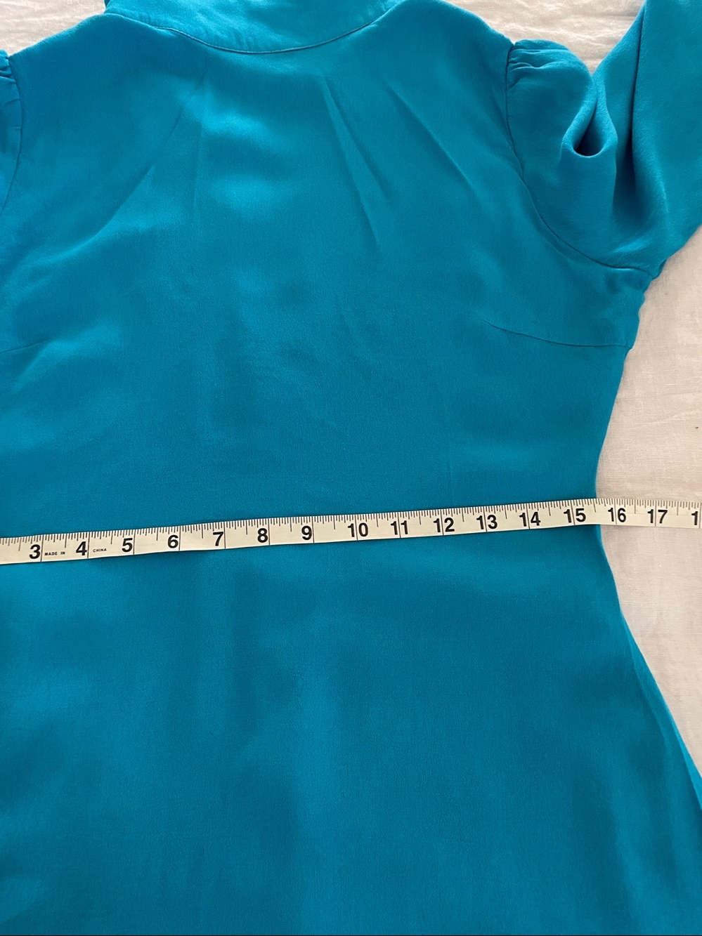 YLLW the Label Raya blue dress L fits S/M cocktail party wedding evening club - Picture 6 of 11